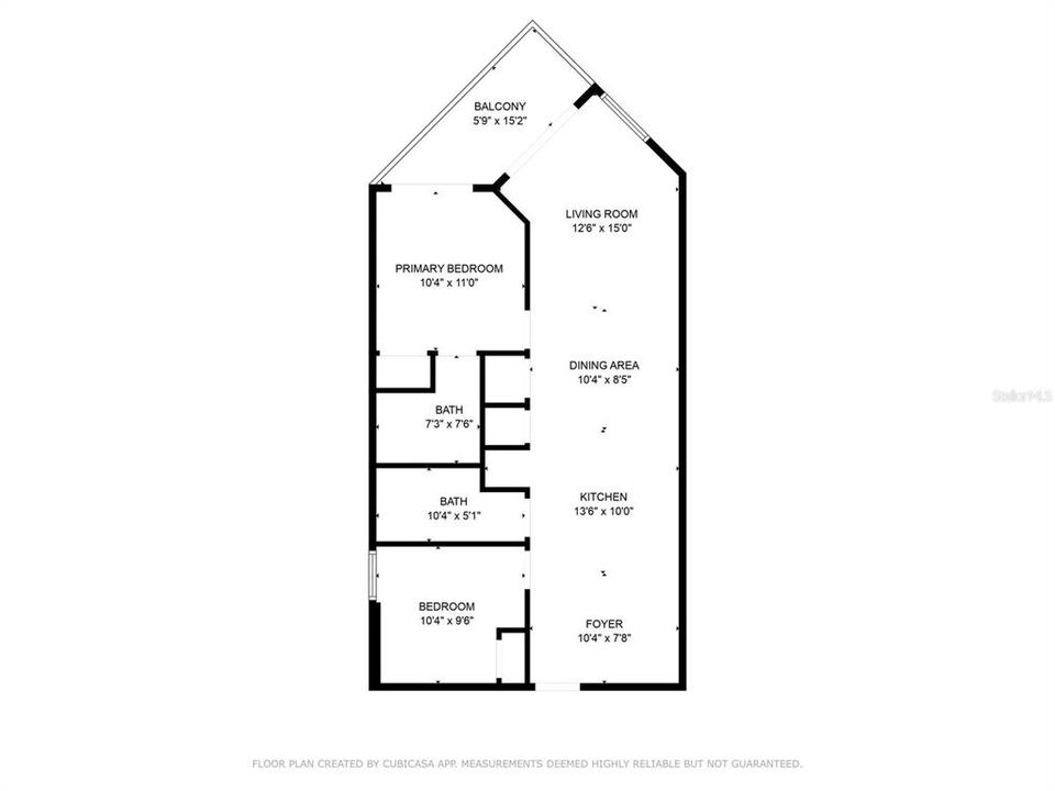 For Sale: $999,000 (2 beds, 2 baths, 870 Square Feet)