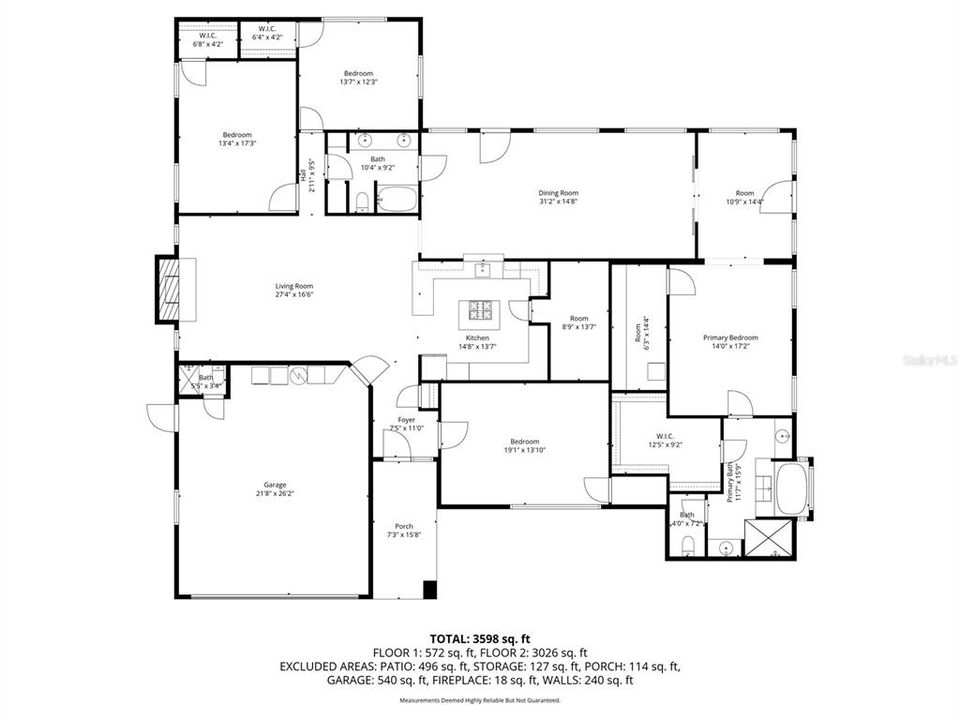 待售: $850,000 (4 贝兹, 3 浴室, 3088 平方英尺)