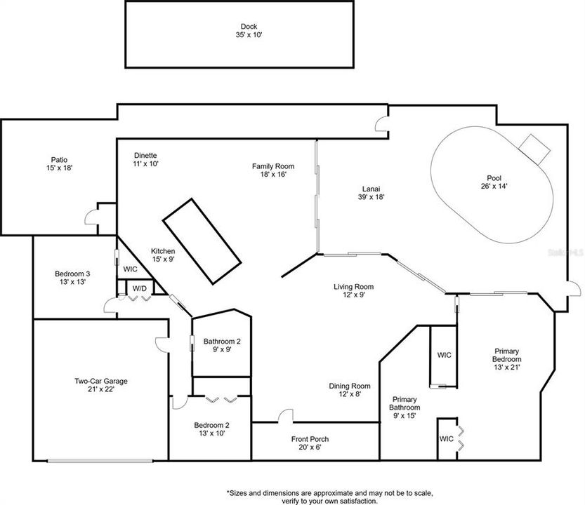 Activo con contrato: $775,000 (3 camas, 2 baños, 2401 Pies cuadrados)