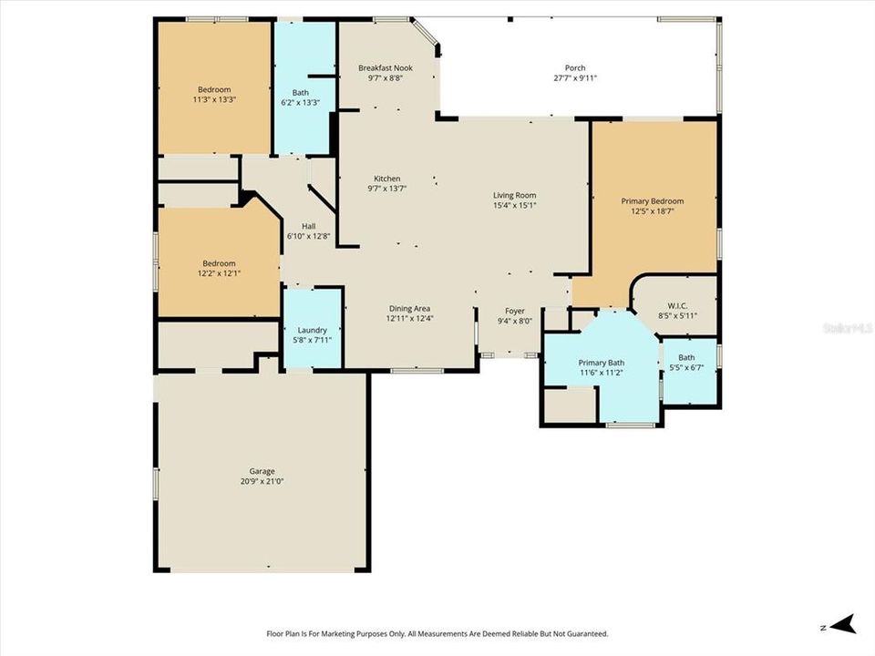 待售: $375,000 (3 贝兹, 2 浴室, 1786 平方英尺)
