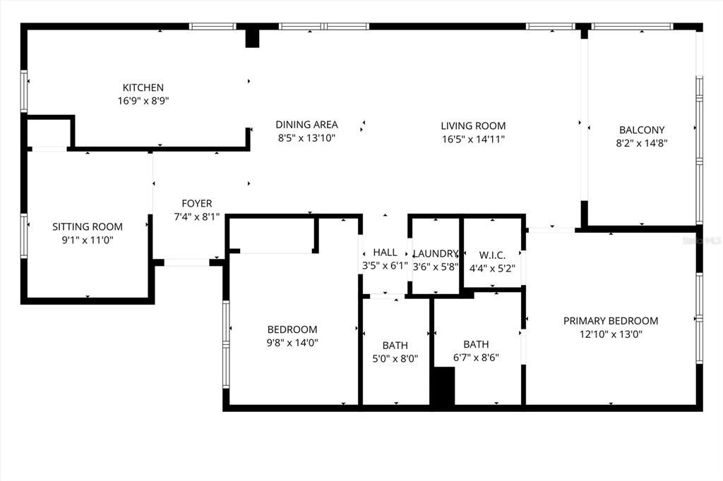 Active With Contract: $179,900 (3 beds, 2 baths, 1293 Square Feet)