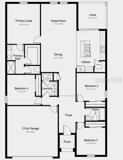 Active With Contract: $365,999 (4 beds, 2 baths, 1853 Square Feet)