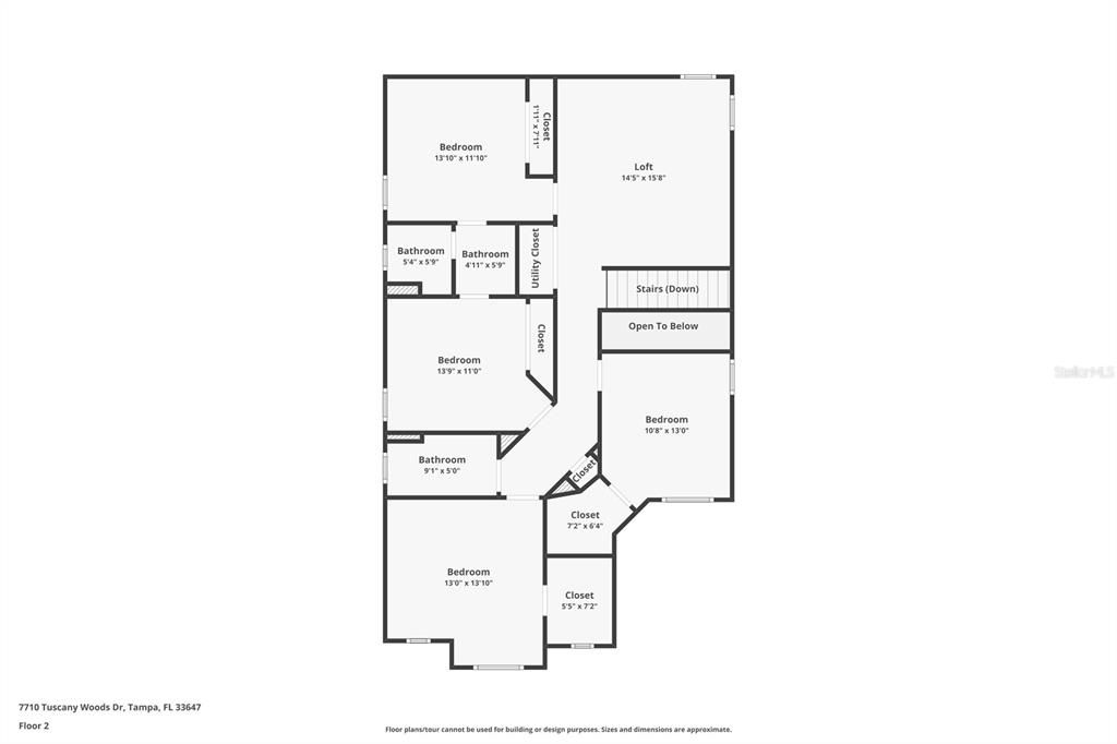 For Sale: $549,000 (5 beds, 3 baths, 2950 Square Feet)