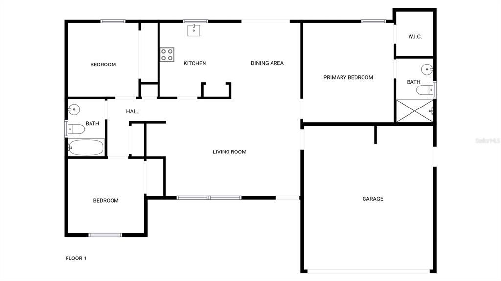 For Sale: $265,000 (3 beds, 2 baths, 1188 Square Feet)