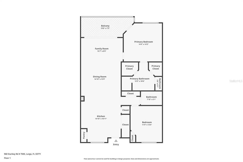待售: $395,000 (2 贝兹, 2 浴室, 1324 平方英尺)