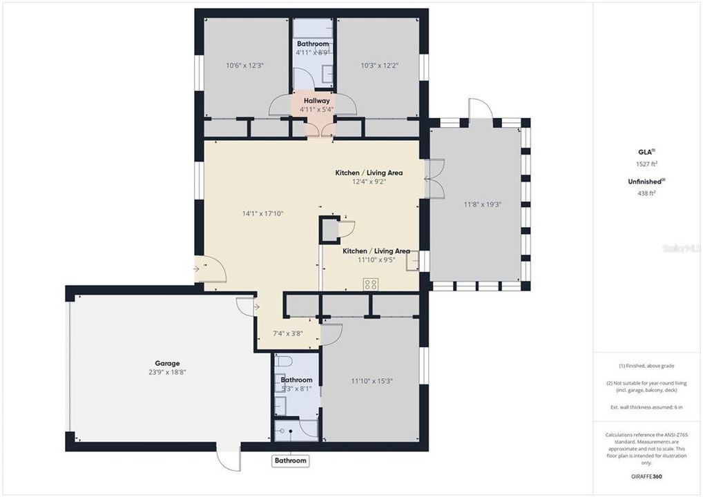 Activo con contrato: $299,900 (3 camas, 2 baños, 1564 Pies cuadrados)