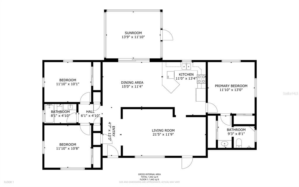 En Venta: $399,000 (3 camas, 2 baños, 1526 Pies cuadrados)