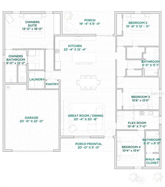 For Sale: $399,900 (4 beds, 3 baths, 2337 Square Feet)