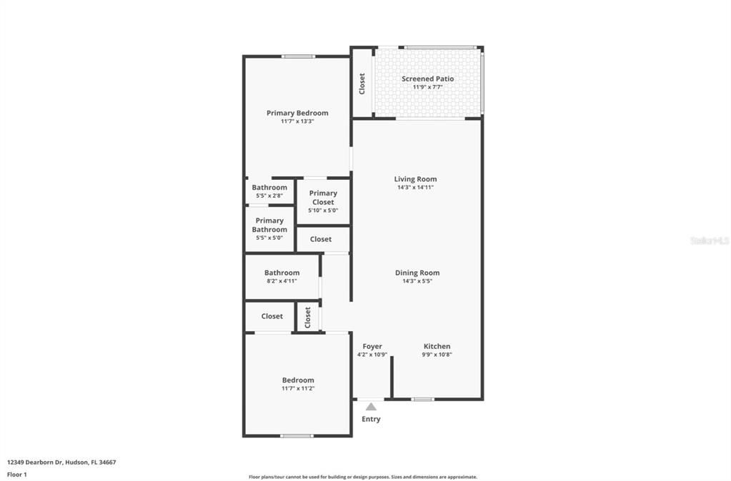For Sale: $165,000 (2 beds, 2 baths, 1029 Square Feet)