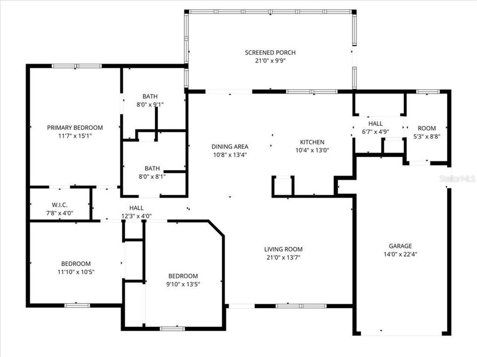 Active With Contract: $265,000 (3 beds, 2 baths, 1395 Square Feet)