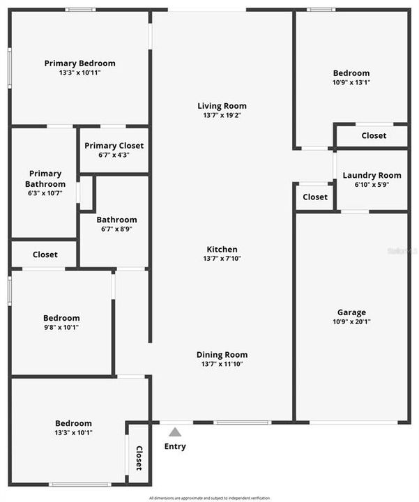 For Sale: $315,000 (4 beds, 2 baths, 1485 Square Feet)