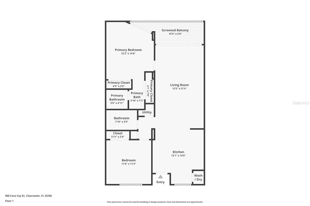 For Sale: $249,900 (2 beds, 2 baths, 960 Square Feet)