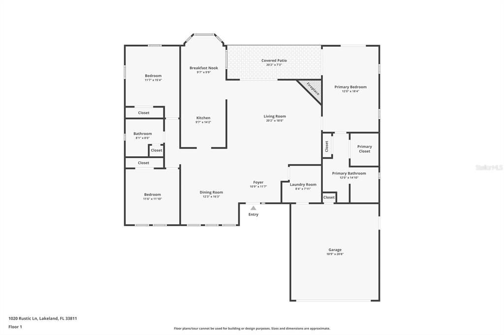 合同活跃: $385,000 (3 贝兹, 2 浴室, 1896 平方英尺)