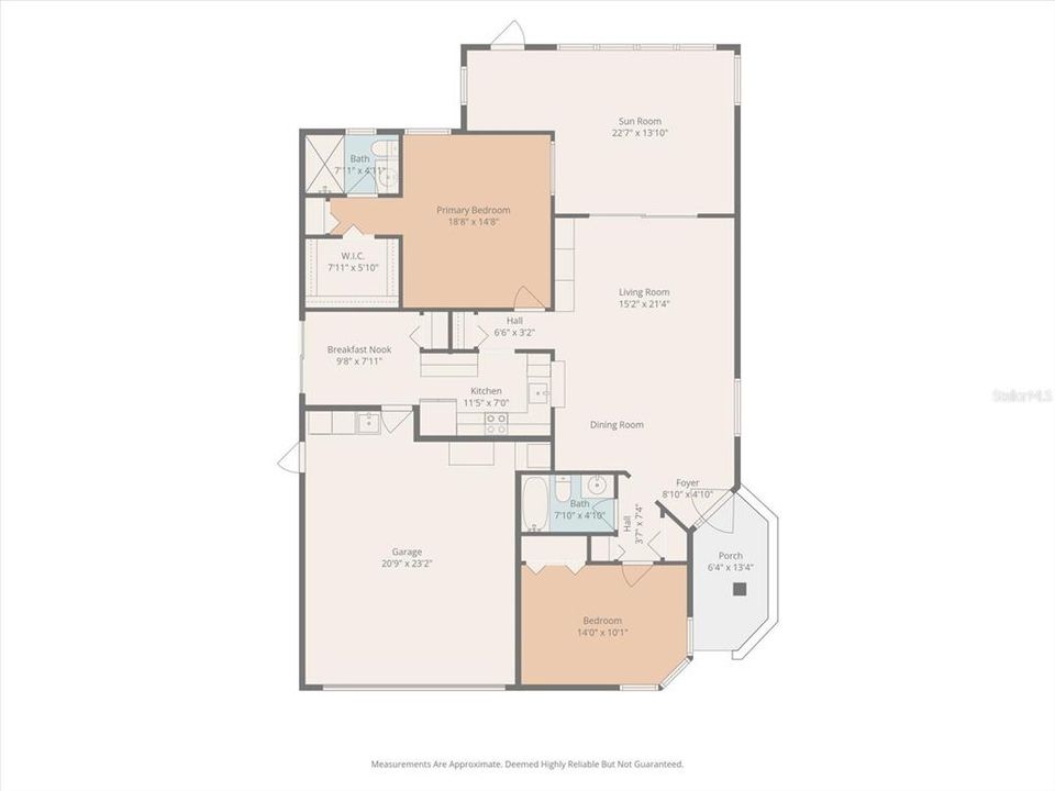 For Sale: $220,000 (2 beds, 2 baths, 1226 Square Feet)