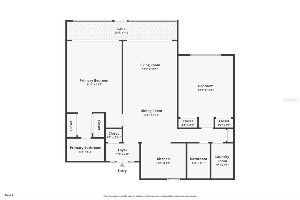 For Sale: $199,000 (2 beds, 2 baths, 1114 Square Feet)