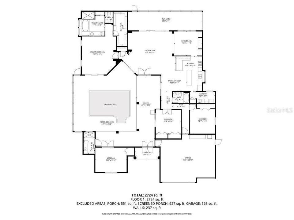 На продажу: $559,900 (4 спален, 3 ванн, 2601 Квадратных фут)