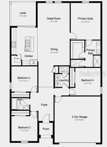 For Sale: $356,999 (4 beds, 2 baths, 1848 Square Feet)