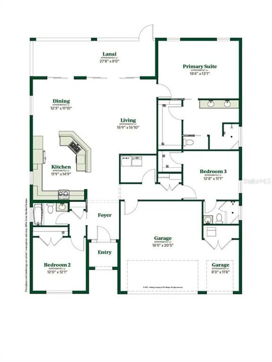 En Venta: $549,900 (3 camas, 3 baños, 1905 Pies cuadrados)