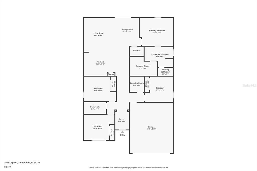 Под контрактом: $380,000 (4 спален, 2 ванн, 1820 Квадратных фут)
