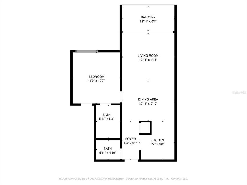 For Sale: $144,500 (1 beds, 1 baths, 725 Square Feet)