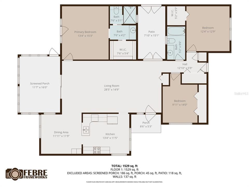 For Sale: $295,000 (3 beds, 2 baths, 1572 Square Feet)