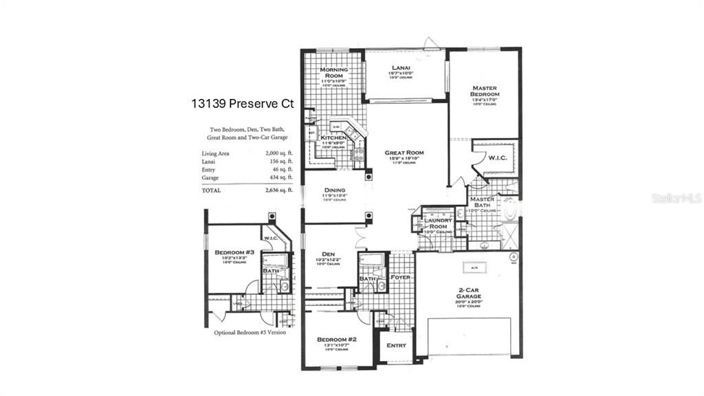For Sale: $495,000 (2 beds, 2 baths, 2046 Square Feet)