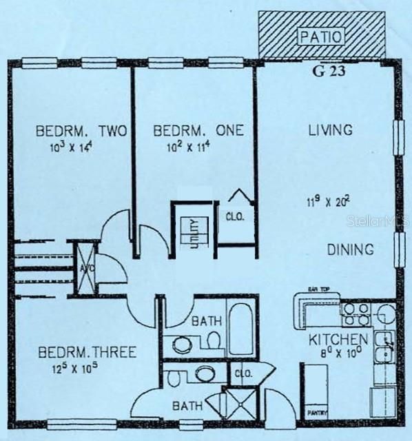 For Sale: $299,900 (3 beds, 2 baths, 1200 Square Feet)