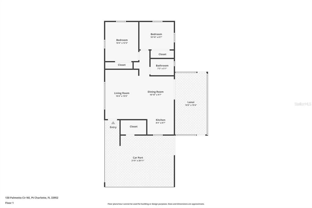 合同活跃: $179,500 (2 贝兹, 1 浴室, 800 平方英尺)