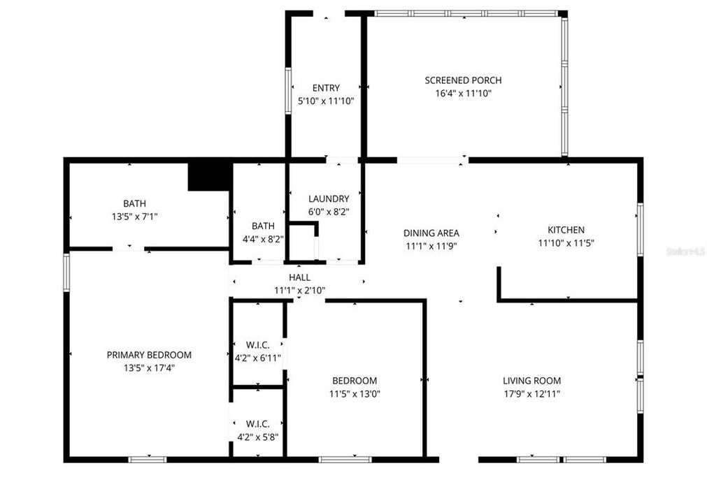 For Sale: $184,999 (2 beds, 2 baths, 1200 Square Feet)