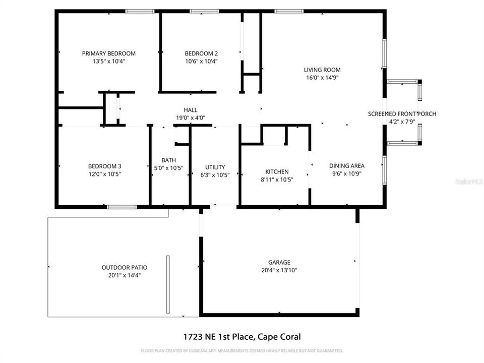 For Sale: $215,000 (3 beds, 1 baths, 1144 Square Feet)