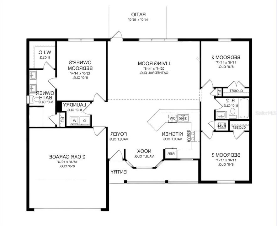 待售: $349,900 (3 贝兹, 2 浴室, 1584 平方英尺)