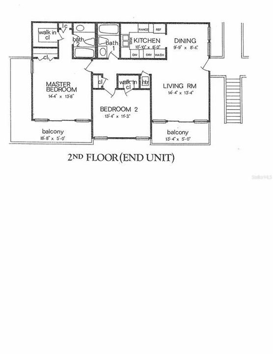 For Sale: $189,900 (2 beds, 2 baths, 986 Square Feet)