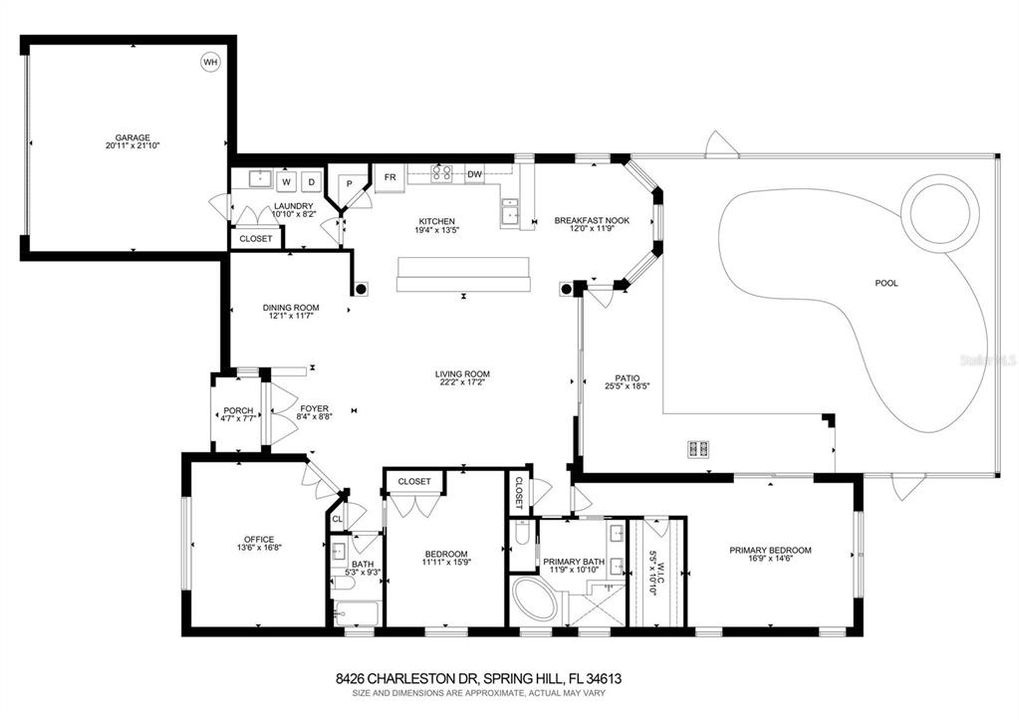 For Sale: $435,000 (3 beds, 2 baths, 2196 Square Feet)