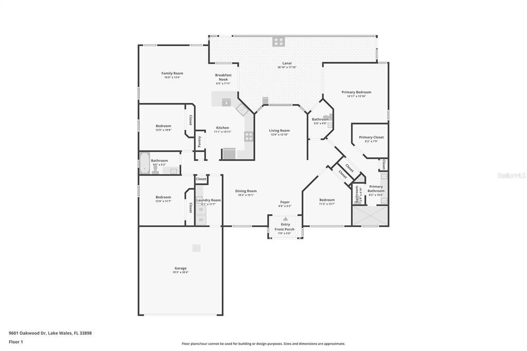 На продажу: $440,000 (4 спален, 2 ванн, 2298 Квадратных фут)