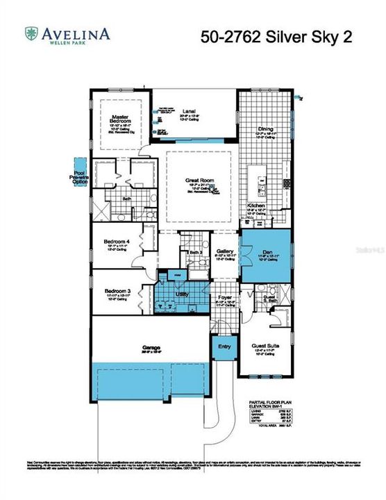 Active With Contract: $808,990 (4 beds, 3 baths, 2762 Square Feet)