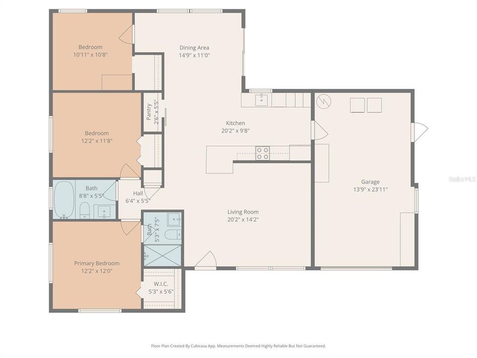 For Sale: $440,000 (3 beds, 2 baths, 1384 Square Feet)