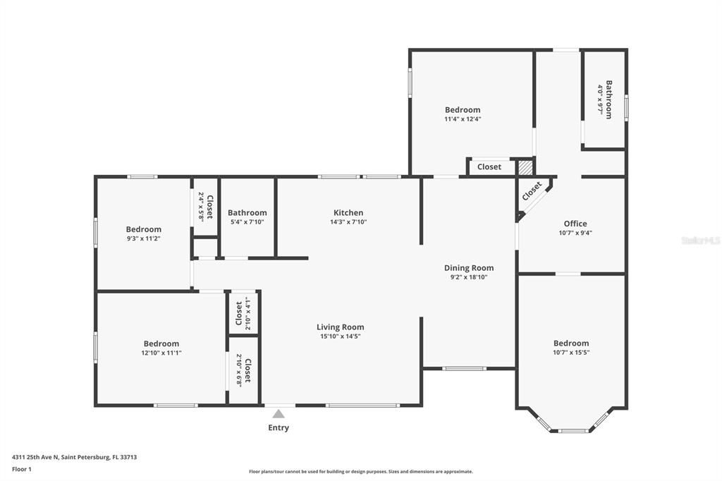 For Rent: $3,800 (4 beds, 2 baths, 1671 Square Feet)