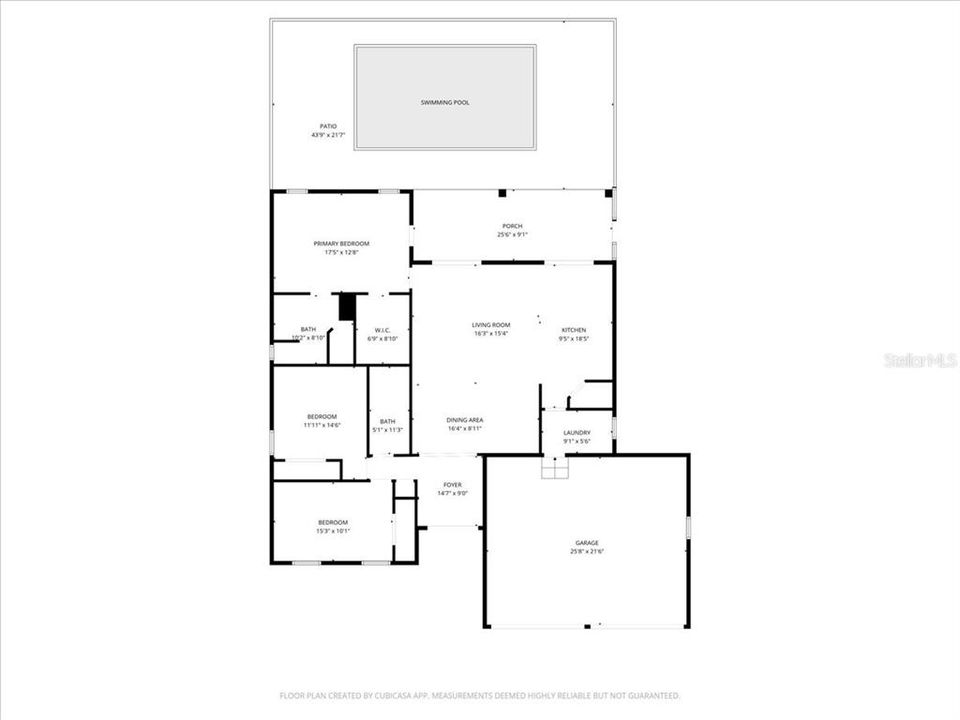 На продажу: $489,000 (3 спален, 2 ванн, 1700 Квадратных фут)