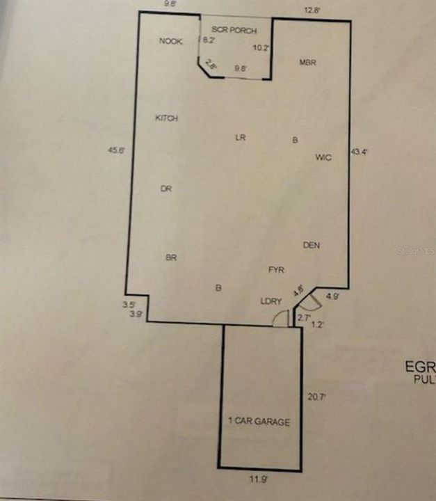 出租: $1,850 (2 贝兹, 2 浴室, 1479 平方英尺)