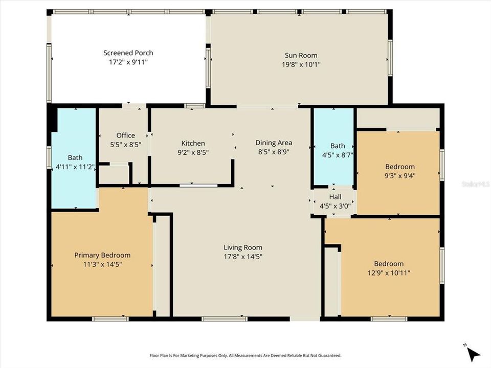 待售: $180,000 (3 贝兹, 2 浴室, 1256 平方英尺)