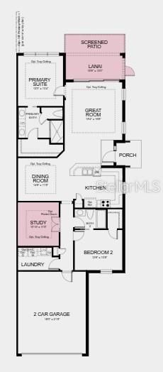 For Sale: $471,993 (2 beds, 2 baths, 1533 Square Feet)