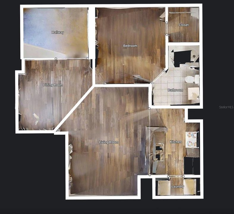 На продажу: $207,000 (1 спален, 1 ванн, 672 Квадратных фут)