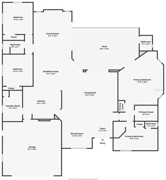 На продажу: $514,900 (3 спален, 2 ванн, 2495 Квадратных фут)