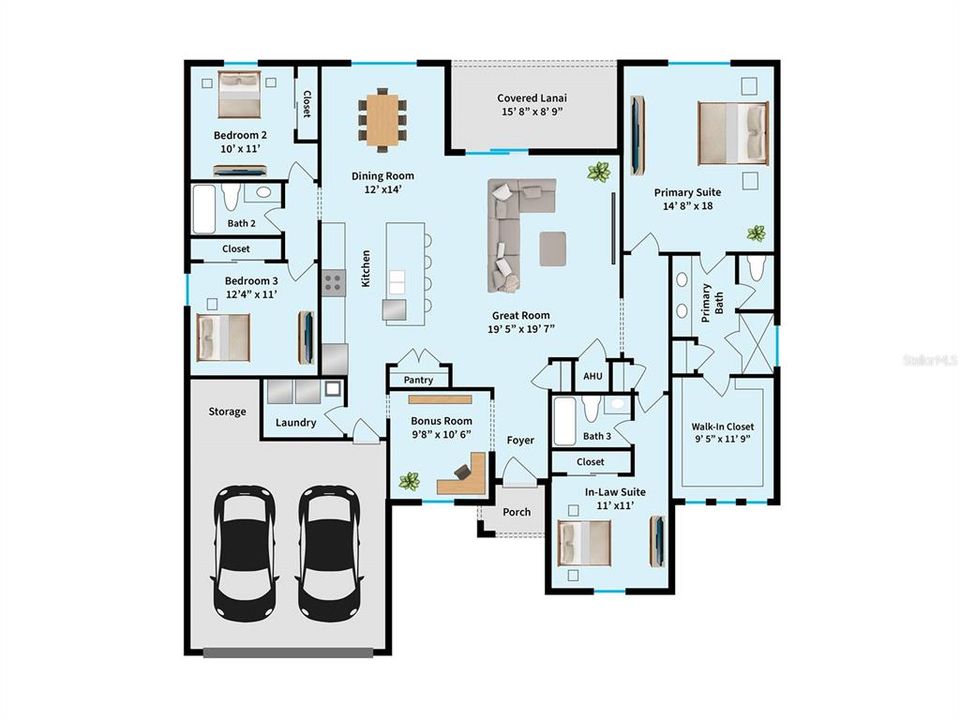 Под контрактом: $449,900 (4 спален, 3 ванн, 2306 Квадратных фут)