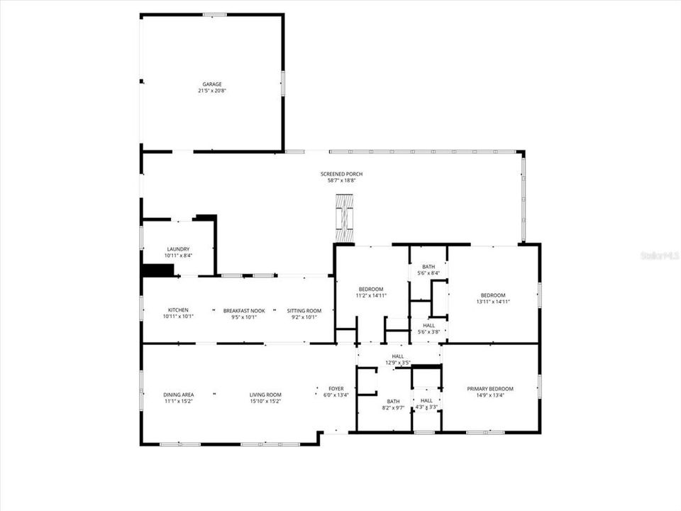 For Sale: $599,000 (3 beds, 2 baths, 1916 Square Feet)