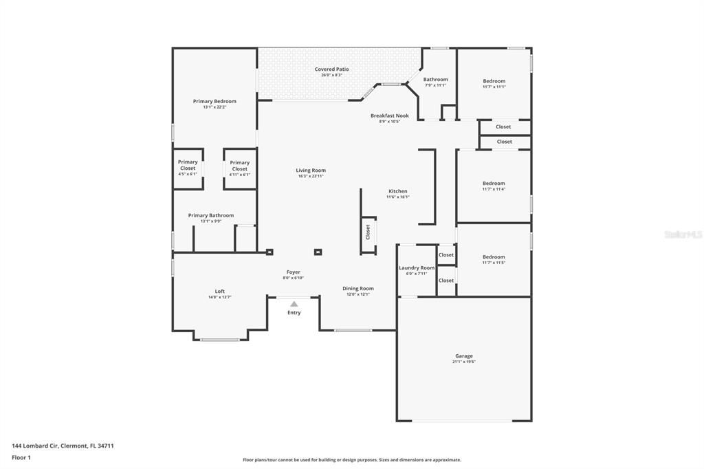 合同活跃: $419,900 (4 贝兹, 2 浴室, 2304 平方英尺)