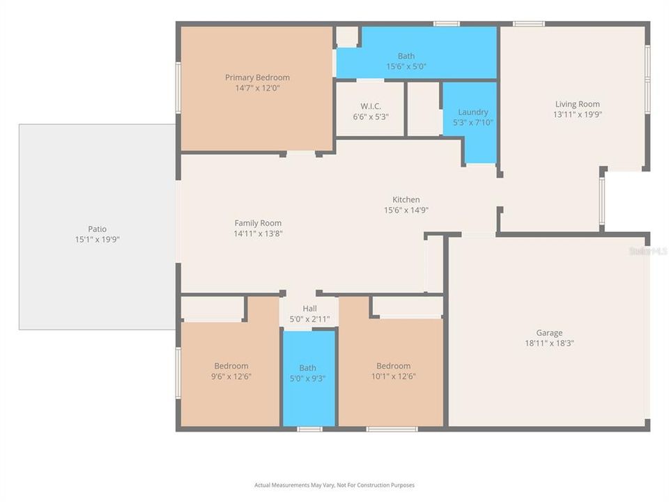 Active With Contract: $320,000 (3 beds, 2 baths, 1450 Square Feet)