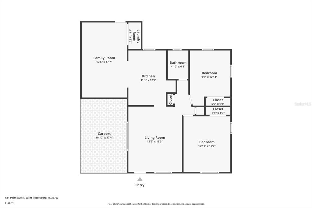 合同活跃: $225,000 (2 贝兹, 1 浴室, 780 平方英尺)