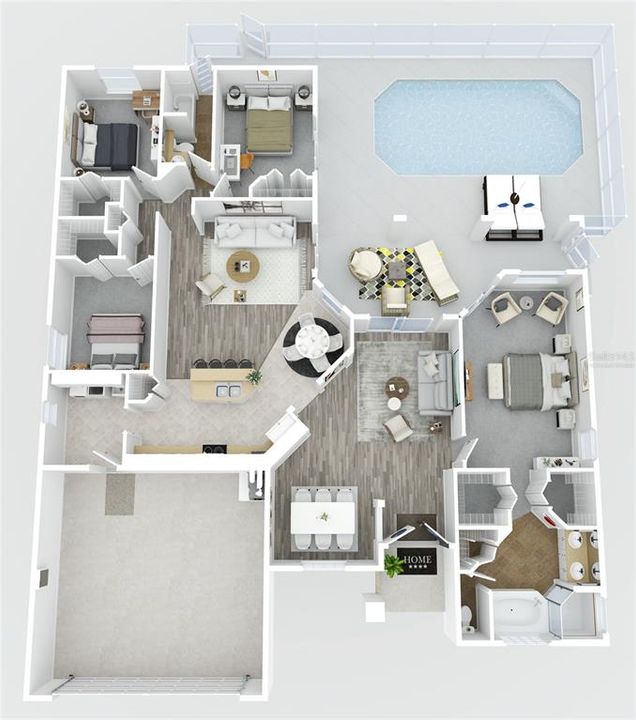 Active With Contract: $474,990 (4 beds, 2 baths, 2098 Square Feet)