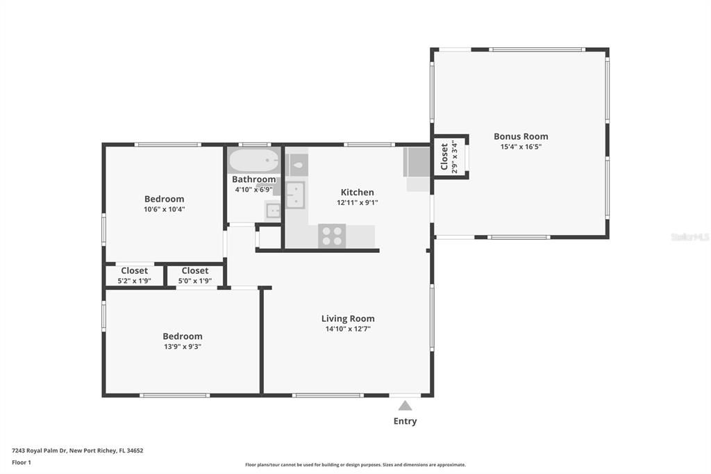 待售: $189,000 (2 贝兹, 1 浴室, 720 平方英尺)